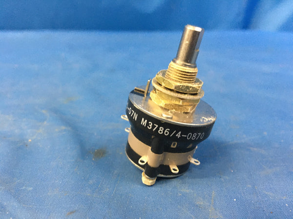 Greyhill M3786/4-0870 Explosion Proof Rotary Switch NSN:5930-00-428-6617