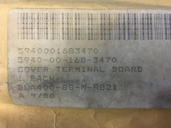 Honeywell International TA15 M07 Terminal Board Cover NSN: 5940-00-168-3470