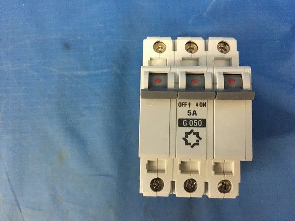 F E L Corp AS168X-CB3 Circuit Breaker 5A 480VAC NSN:5925-01-377-3407