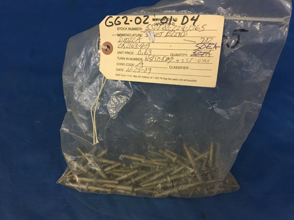 (50) Blind Rivet NSN: 5320-00-224-1765 Model:CK2163-8-9