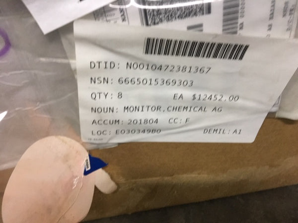 NEW Parasense 3308 FSV-N Military Refrigerant Leak Monitor NSN:6665-01-536-9303