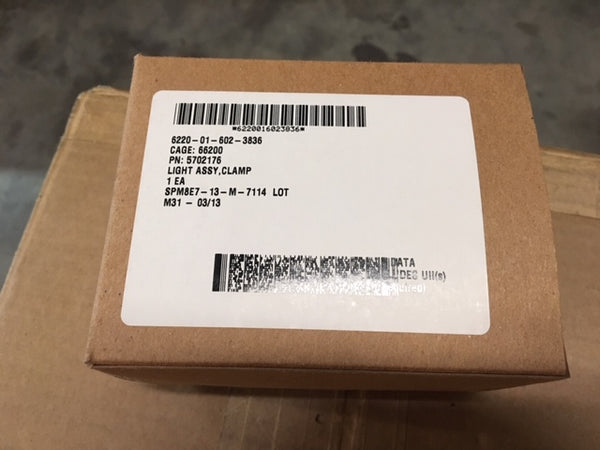 Clamp Light Assembly NSN:6220-01-602-3836 P/N:5702176