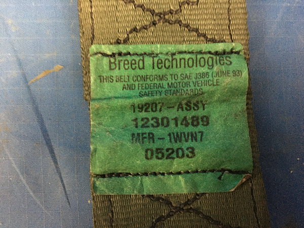 U.S Army Tank Automotive Command 12301489 Safety Door Straps NSN:2540-01-245-2445