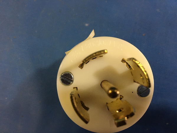 Bryant Electric 3521 Electrical Plug Connector 20A 120/2008V NSN:5935-01-087-0186