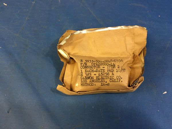Itt Corp DPA22000-14 Electrical Receptacle Connector NSN:5935-00-539-0246