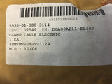 Deutsch DGA00AB11-EL40P Electrical Connector Cable Clamp NSN:5935-01-380-3114