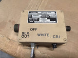 York Electrical Dome Light, Switch Box  P/N:44299981Model: 1299981 NSN: 6110-01-566-9819