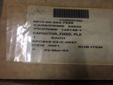 Fixed Metallized Paper Capacitor,30 UF 10%,120 VAC 200 VDC, NSN: 5910-00-204-788,Model: 145148-1