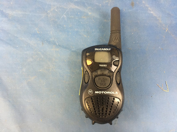 Motorola TalkAbout T6220 Two-Way Radio NSN:5836DSRECEIVO
