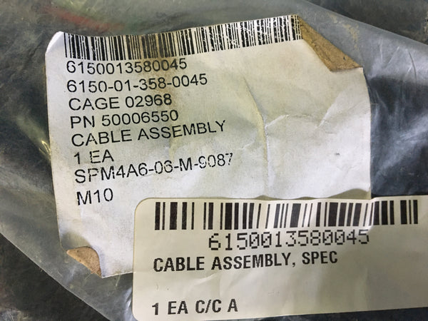 Oshkosh Defense 50006550 E Special Purpose Cable Assembly NSN:6150-01-358-0045