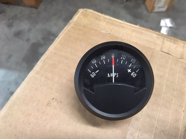 Westburg 2.340"  60-0-60 AMP Ammeter Gauge Meter W/Wiring NSN:6625-01-026-1202