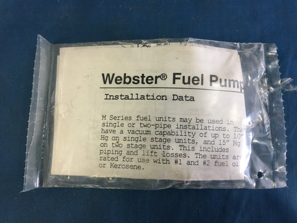 NEW!!! Webster 2M34DL-3 M SERIES PUMP, TWO STAGE, 3450 RPM CW/R, 3 RFS GPH, 100 PSI