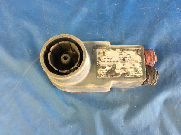 Tesla Cobra NATO Plug TI2005-078 , 3000 peak amps NSN:6130-01-523-1270 USED