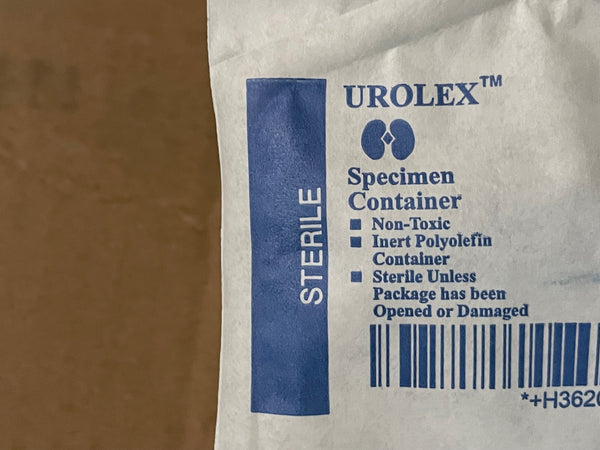 Urine Collection Container Sterile Sample Specimen Bottle Cup 133 ML, 6 Pcs NEW