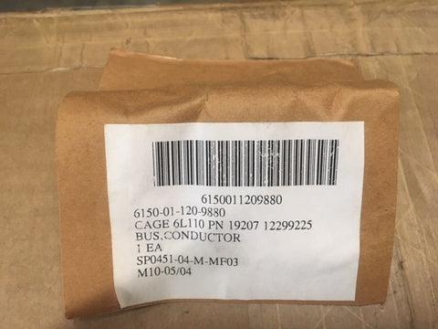 Military Spec Solid Copper Bus Bar NSN:6150-01-120-9880 P/N:12299225