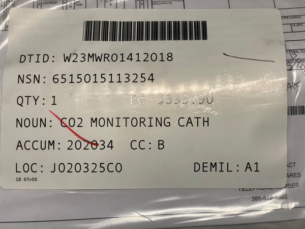 -LOT of 10- Oridion Surestream Adult Pediatric Sure VentLine Set 010986