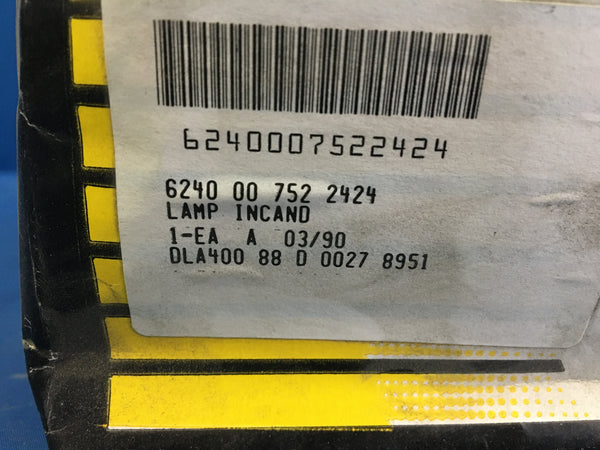 Philips 6015 HeadLamp Bulb NSN:6240-00-752-2424