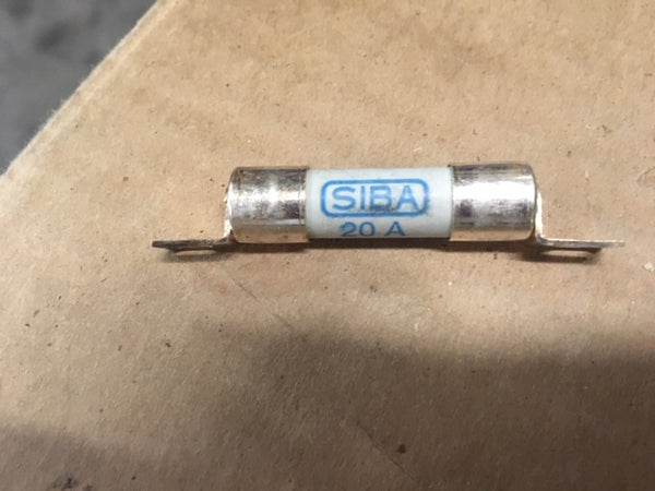 (10) New Siba 5021726.20 PV Fuse 20 Amp,1000 Volt, DC