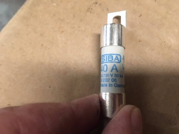 (10) New Siba 5020206.20 PV Fuse 20 Amp,1000 Volt, DC