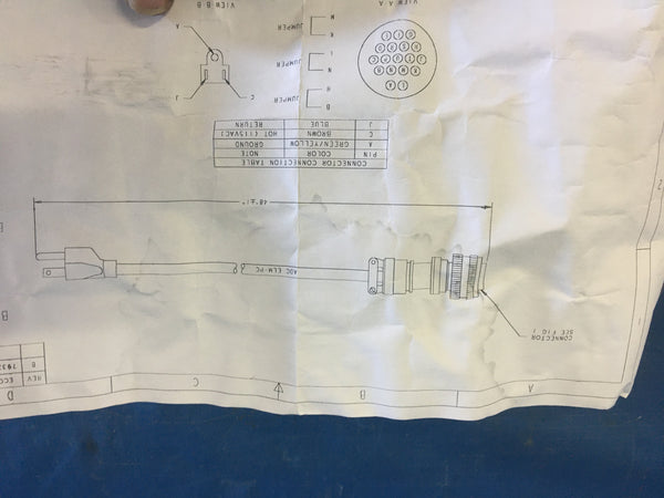 ADC 4-26307-8020 Power Cord Cat#ELM-PC