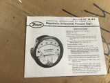 New Dwyer Model 2005 Differential Pressure Gauge NSN:6685-00-557-8622 P/N:2005MP