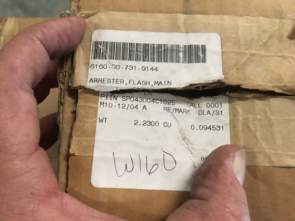 Military Main Battery Flash Arrester NSN:6160-00-731-9144 Model:M22681-1-001