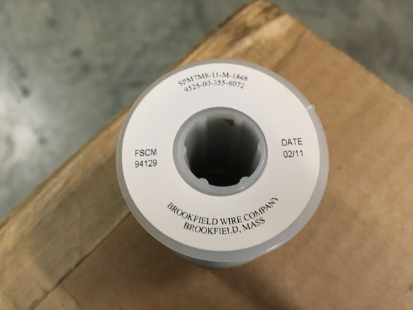 Brookfield Safety Wire, Nickel Alloy, 331 ft, P/N: MS20995NC32, NSN:9525-00-355-6072