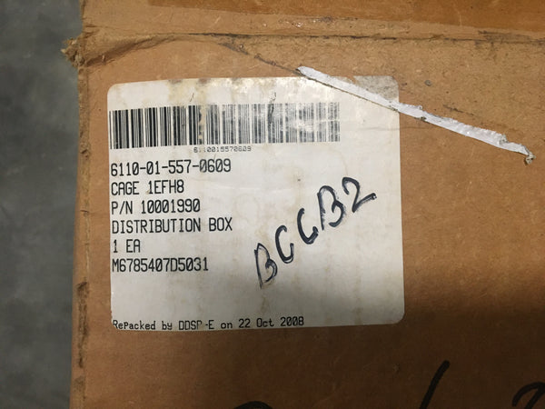 General Dynamics Land Systems MRAP Distribution Box NSN:6110-01-557-0609  Model:ABE0063