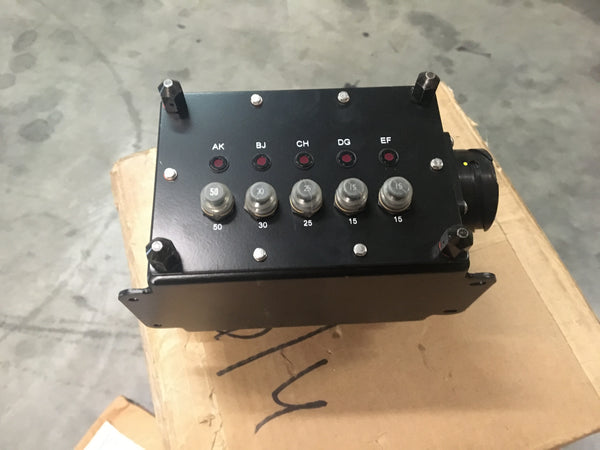 General Dynamics Land Systems MRAP Distribution Box NSN:6110-01-557-0609  Model:ABE0063