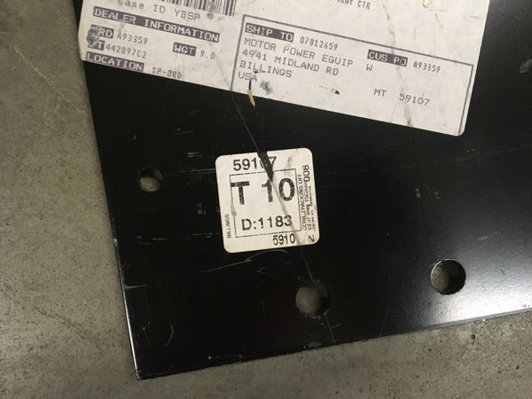 Cover Battery Box, P/N:442097C2 NSN:6160-01-332-8801