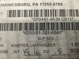 (25) Tek-Tron Lamp Holder Adapter P/N: T13SN  NSN: 6250-01-381-6840