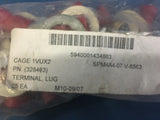 (100) Tyco 328463 Terminal Lug NSN: 5940-00-143-4863
