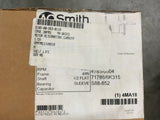 A.O Smith 4MA18 AC Motor (1/4HP,115V,3450RPM,1PH) NSN:6105-00-263-0119 Stock:316P933 P/N:6K315