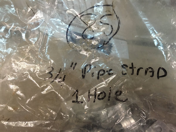 (125) EMT One Hole Conduit Strap, 3/4" Nominal Conduit/Pipe