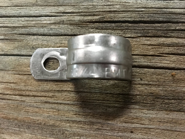 (125) EMT One Hole Conduit Strap, 3/4" Nominal Conduit/Pipe