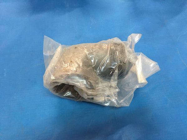 1-1/2" NPT, Malleable Iron Black Pipe, 90deg Street Elbow, Lot of 2