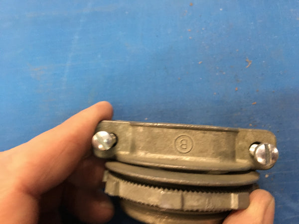 (23) Appleton Electric 1 1/2" Twin-Screw Cable Clamp Bushing, Nm/SE Clamp Type