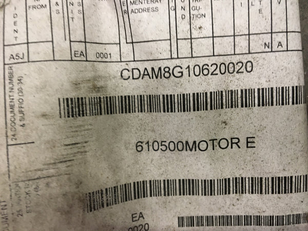US Motors U32E2DC, 1.5HP, 3PH, 1425RPM, 208-230/460V Model:AF22 NSN:610500MOTOR E