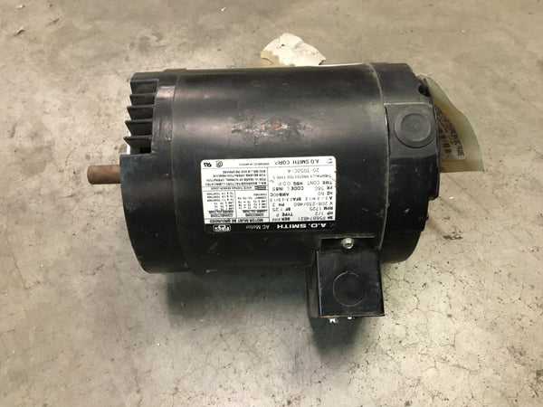 A.O. Smith P56B74B21 AC Motor, 1/2HP, 208-230/460V, 1725RPM, 3PH, 56C FR
