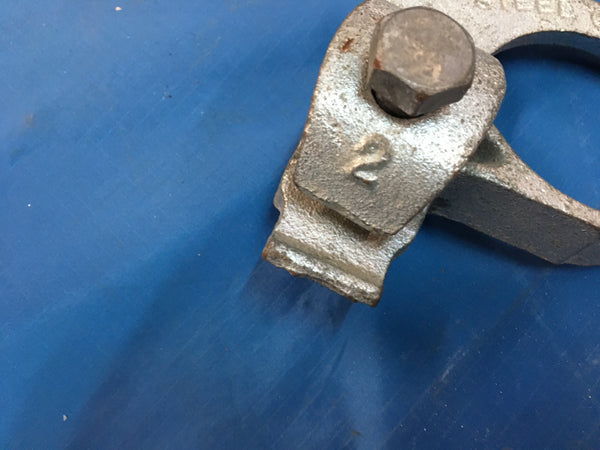 (4) Steel City 2" Cable/Conduit Clamp