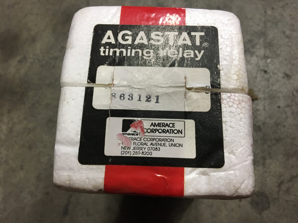 Agastat 7012L10KN Electromagnetic Relay 1-300 Seconds 440V 60HZ Time Delay/Pick Up NSN:5945-01-070-0671