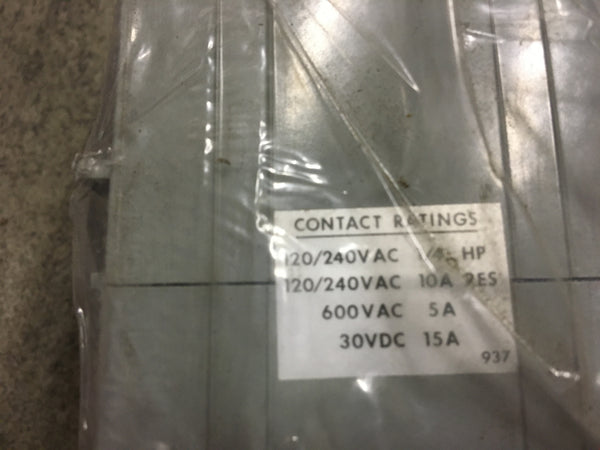 Agastat 7012L10KN Electromagnetic Relay 1-300 Seconds 440V 60HZ Time Delay/Pick Up NSN:5945-01-070-0671