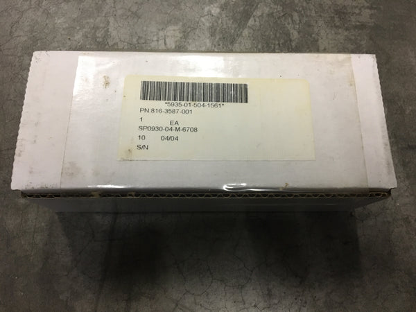 Rockwell Collins Electrical Connector Cover NSN:5935-01-504-1561  Model:816-3587-001