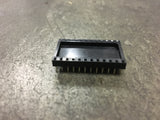 (5) Texas Instruments Closed IC Socket 24 Pin Socket NSN: 5935-00-372-1678 P/N: C932402