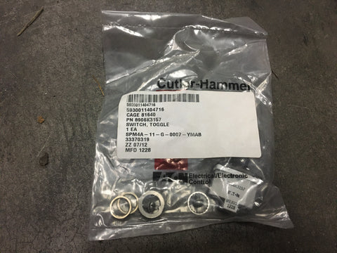 Cutler-Hammer 8906K3157 Toggle Switch NSN:5930-01-140-4716