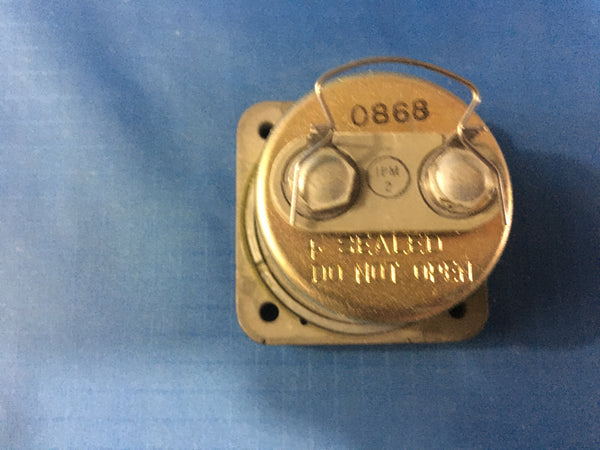 NOS Ideal Precision +0.0/+1.0 milliamperes, Ammeter Model:131 NSN:6625-00-580-0930