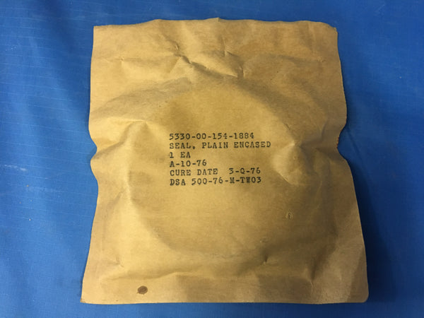 NOS Garlock Plain Encased Seal NSN:5330-00-154-1884 P/N:63X1221 Model:00044
