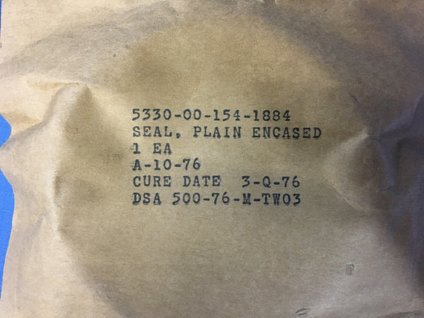 NOS Garlock Plain Encased Seal NSN:5330-00-154-1884 P/N:63X1221 Model:00044