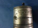 Coleman Motor Products DC Motor Gearhead, 24VDC NSN:6105-01-197-3841 P/N:096001-0-01