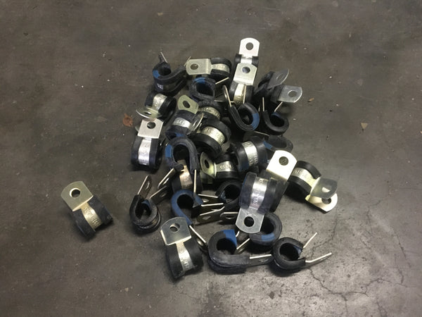 (20) MS21919WDG5 5/16" UMPCO Single Loop Cushioned Clamp